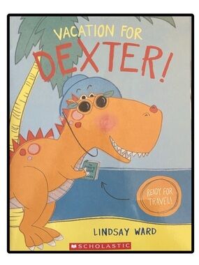 BUNDLE & SAVE🦖 Vacation for Dexter! Softcover Book